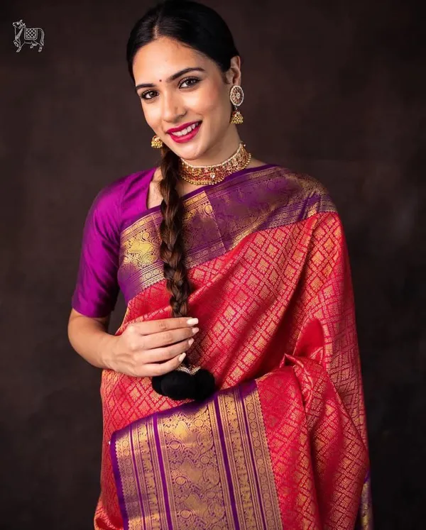 PINK_PURE_BANARASI_SAREE